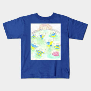 In honour of Ukraine wildlife Kids T-Shirt